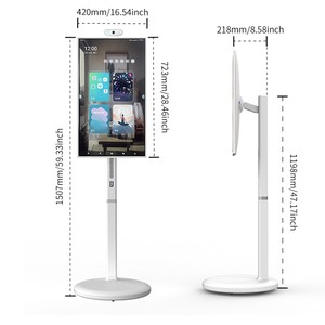 32 Inch Portable Smart TV Android 13, TouchScreen Monitor, 8MP Camera, Voice Remote Control, WiFi6, Support Google <b>Calendar</b>, 32 - Product Image 6