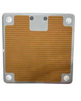 Meilleure qualité 4m * 2m ponton à point de chute PVC mousse plate-forme de bain gonflable station de quai flottante