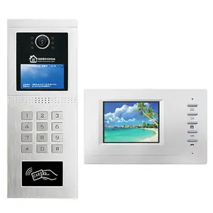 Aitdda-timbre de vídeo Multi para apartamento, sistema de intercomunicación de vídeo de construcción de teléfono para apartamentos, monitor interior de 3,5 pulgadas