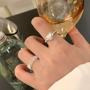 Anillo de Mariposa para Niñas, Plata 925, Diseño Elegante y Moderno, Anillo para Niñas, Regalo para Novia - Product Image 2