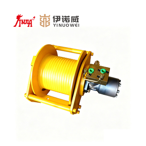 Tambor único 12000/13200 libras 6T 6000kg cabrestante hidráulico para tractores/ancla/excavadora/Barco de camarón/red de <span class=keywords><strong>pesca</strong></span> - Product Image 5