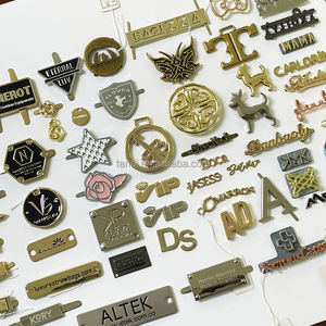 Tanai Placa de <span class=keywords><strong>Metal</strong></span> personalizada Logotipo de <span class=keywords><strong>Metal</strong></span> placa bolsa accesorios etiquetas personalizadas hechas a mano para ropa bolso monedero - Product Image 3
