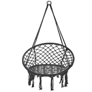 Œuf unique traditionnel balançoire chaise jardin suspendu <span class=keywords><strong>corde</strong></span> tissée meubles d'extérieur <span class=keywords><strong>pour</strong></span> salon cour maison Construction en métal - Product Image 1