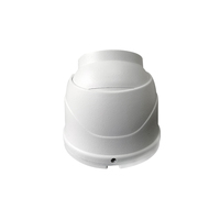 Caméra intérieure SeemeTech 1080P CCD petite conque avec capteur CMOS, vision nocturne, interaction vocale, 12 lampes infrarouges, lignes de stationnement, métal blanc