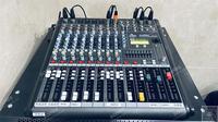 Console de mixage USB blue tooth mélangeur audio professionnel 2 groupes de cartes son et mélangeurs audio à 12 canaux