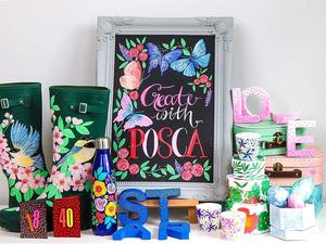 ปากกามาร์กเกอร์สี <span class=keywords><strong>Uni</strong></span> <span class=keywords><strong>posca</strong></span>, MITSUBISHI โปสเตอร์ COLOUR ปากกาเป็นพิเศษจุดเล็กๆ (PC-1M) - Product Image 5