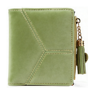 <span class=keywords><strong>Portafoglio</strong></span> da <span class=keywords><strong>Donna</strong></span> in Vera Pelle Scamosciata <span class=keywords><strong>Verde</strong></span>, Moda Casual, con Campioni Gratuiti e Supporto OEM/ODM - Product Image 1