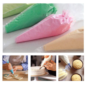 Poches à douille jetables personnalisées pour pâtisserie, outil de décoration de gâteaux avec embouts, en plastique HDPE - Product Image 2