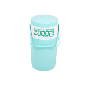 Durable 2L plastic cooler water bottle with built-in ice stick, reusable and ideal for gym, camping or summer travel - Product Image 2