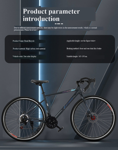Vélo de montagne pour homme en alliage d'aluminium léger, freins à double disque, capacité de charge de 120 kg - Conception ultra-légère pour la course et les sorties en groupe - Product Image 5