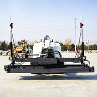 Machine à Niveler au Laser à Vibration Automatique Jiubang, Puissance 35,5 kW, Précision de Nivellement 1,5 mm, Moteur de Construction Uniforme 6 m