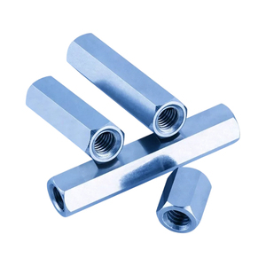 Entretoise d'isolation hexagonale en acier au carbone zingué bleu-blanc, double connexion étendue, support d'isolation pour PCB - Product Image 3