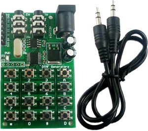 DTMF 음성 디코더 AE11A04 DTMF 오디오 제너레이터 모듈 4x4 매트릭스 모델 음성 이중 인코딩 송신기 보드 <span class=keywords><strong>5</strong></span>-24VDC 인공 - Product Image 5