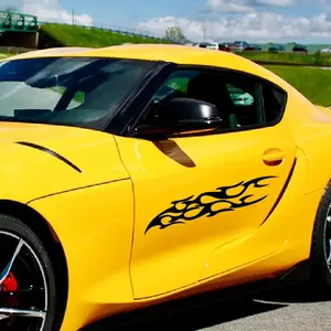 สติกเกอร์ติดฝากระโปรงรถ2ชิ้นพร้อมโลโก้เฉพาะตัวอุปกรณ์แต่งรถส่วนบุคคล - Product Image 4