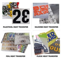 Film de transfert thermique plastisol personnalisé à repasser, impression DTF pour vêtements et t-shirts avec motifs de dessins animés prêts à l'emploi
