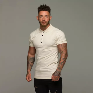 Vente en gros 100% coton T-Shirt pour homme personnalisé imprimé solide blanc Jersey tissu marron manches courtes tricoté lavé Technique pour - Product Image 4
