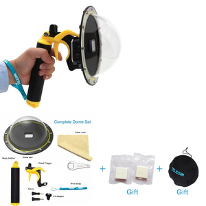 <span class=keywords><strong>TELESIN</strong></span> - Puerto de Cámara Sumergible de 6 Pulgadas para GoPro Hero5 y Hero6 con Flotador y Gatillo de Pistola, Accesorios para Fotografía Subacuática - Product Image 5