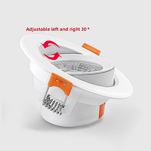Éclairage intérieur pour la maison, <span class=keywords><strong>spot</strong></span> encastré au plafond réglable, 3w 5w 7w SMD, <span class=keywords><strong>spot</strong></span> encastré rond carré, downlight <span class=keywords><strong>LED</strong></span> - Product Image 1