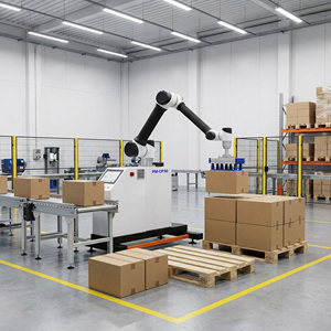 Robot collaboratif PM-CP30 pour la palettisation des boîtes en carton, machine de palettisation pour entrepôt e-commerce - Product Image 2