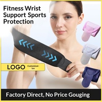 Attelle de poignet sportive personnalisable avec logo – Support de compression réglable pour le badminton, le basketball, le soulagement de la tendinite et l'équipement de gym