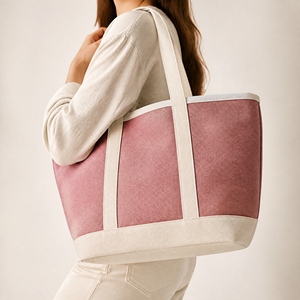 Printed Canvas Tote Bag <b>Heavy</b> <b>Duty</b> Cotton Reusable Grocery Shopping Bag with Inner Pocket and <b>Zipper</b> Pocket for Women Daily - Product Image 1