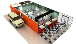 Proyecto de Cocina para Restaurante de Comida Rápida BKB en Guadalupe, Equipos y Suministros para Cadenas de Restaurantes de Comida Rápida SL-FR-2015 - Product Image 3