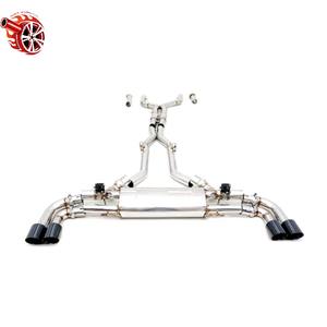 <span class=keywords><strong>BMW</strong></span> X5 3.0T 45E Tambour unique hybride en acier inoxydable avec doubles soupapes et <span class=keywords><strong>quatre</strong></span> sorties aux extrémités centrale et arrière - Product Image 6