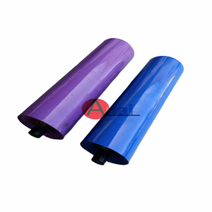 Roller Idler Datar Berkualitas Premium, Konstruksi Baja Karbon Nylon dengan Lapisan Karet untuk Sistem Konveyor Sabuk - Product Image 2