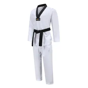 QUTENG taekwondo dobok itf uniforme moTO uniformes taekwondo itf dobok ligero taekwondo