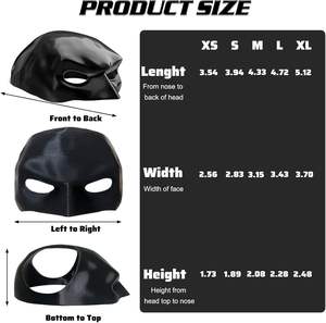 Yarasa kedi Avenger maske <span class=keywords><strong>Pet</strong></span> kostüm aksesuarları Cosplay giyim Fit çoğu kediler dekorasyon cadılar bayramı yarasa kedi maskesi şapka - Product Image 6