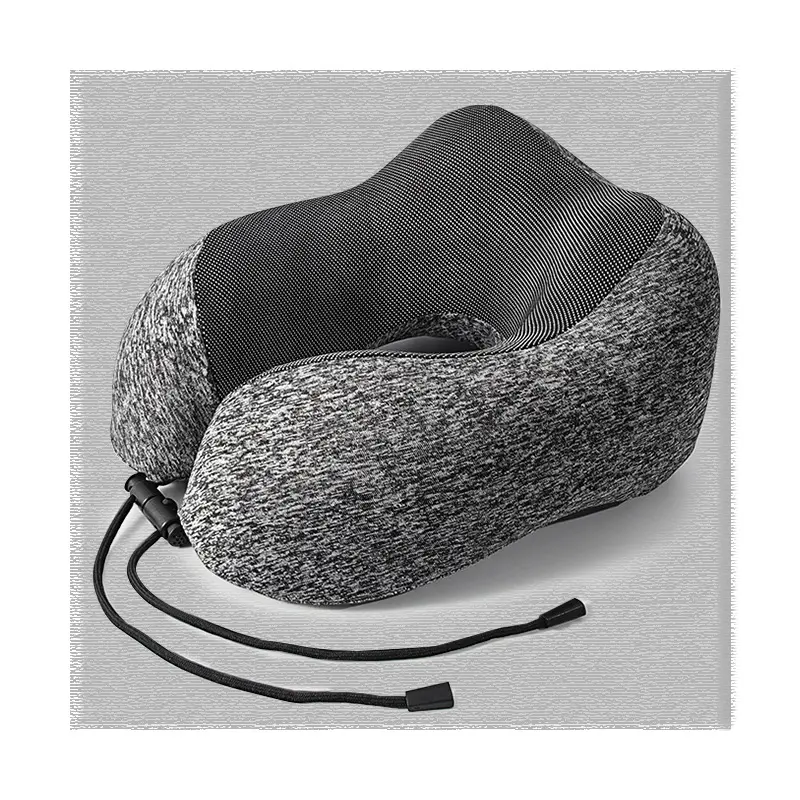 Removable Cover Memory Foam Head Support Chin Car Neck Travel Pillow