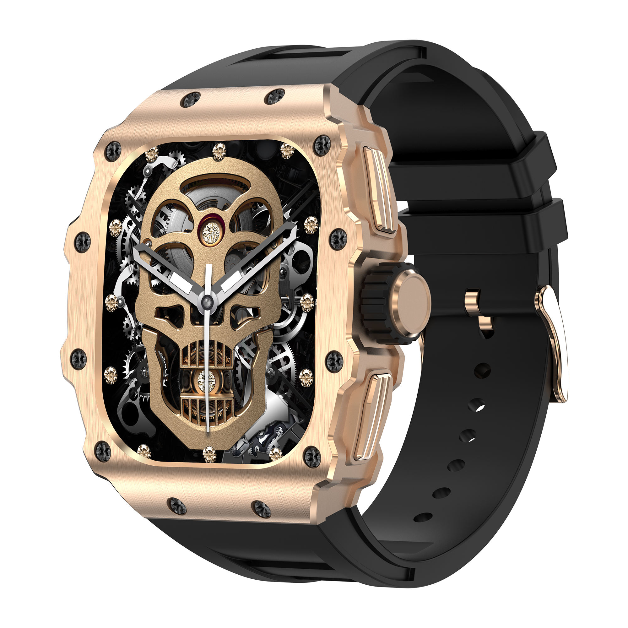 Boîtier doré - Noir