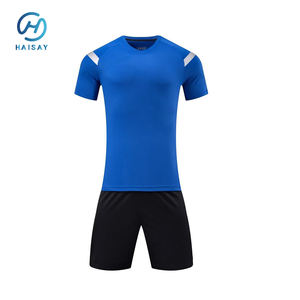 メンズ長袖サッカージャージスタンドカラースポーツウェアフィットネスランニングジャケットツーピースセット速乾性カスタマイズ可能な色 - Product Image 1