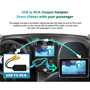 USB DAB + Receiver DVR Máy ảnh OBD Adaptor TPMS Adaptor hộp sợi quang USB để RCA - Product Image 6