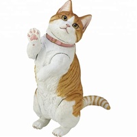 Figura de acción de vinilo suave de diseño, personaje de gato Munchkin personalizado, serie de arte coleccionable móvil
