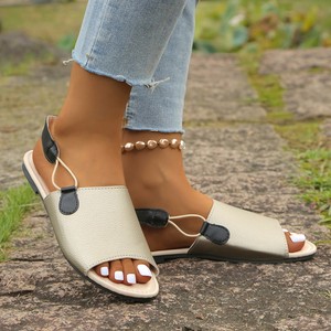 <span class=keywords><strong>Sandalias</strong></span> Planas para Mujer, 3 Colores, Zapatos de Playa, Zapatos de <span class=keywords><strong>Pescador</strong></span>, Tallas Grandes 36-43, Precio Económico al por Mayor, Venta Directa de Fábrica - Product Image 3