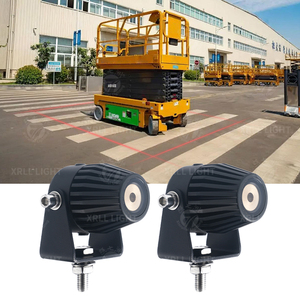 Luz de Seguridad Roja y Verde para Vehículos con Plataforma Elevadora, Lámpara de Haz Lineal, DC10 80V IP65 - Product Image 1