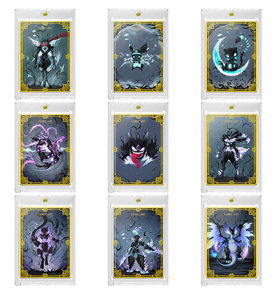 Comic Art VOL.2 Pokemoned Collection Cards Rare Limited Gengar Pikachu Eevee Juego de cartas de metal Juguetes para niños Regalos - Product Image 5
