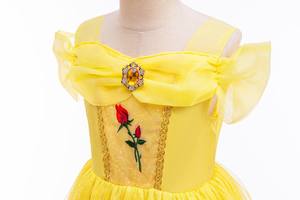 Disfraz de película de TV La <span class=keywords><strong>Bella</strong></span> <span class=keywords><strong>y</strong></span> La <span class=keywords><strong>Bestia</strong></span>, vestido de <span class=keywords><strong>princesa</strong></span>, vestido de fiesta para niñas, disfraz de Navidad <span class=keywords><strong>y</strong></span> Halloween, vestido de <span class=keywords><strong>princesa</strong></span> <span class=keywords><strong>Bella</strong></span> para niñas - Product Image 3