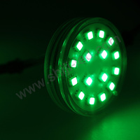 SHIJI Amusement Funfair Éclairage Extérieur 24V Coloré 60mm LED Point Source Lumineuse RVB Guirlande Lumineuse Extérieure