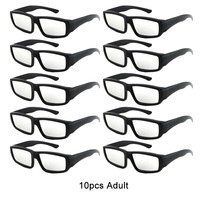 Lunettes d'éclipse solaire à monture plastique, homologuées ISO CE AAS, lunettes de sécurité pour l'éclipse solaire 2026, marché européen