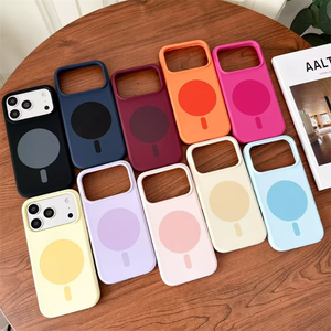 Nouvelle coque en silicone liquide avec doublure en microfibre pour iPhone 18 17 Pro Max, coque en silicone pour iPhone 18 Pro Max - Product Image 5