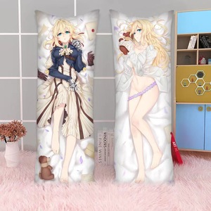 Oreiller corporel grand format en peluche personnalisable avec imprimé dessin animé/anime pour chambre à coucher, bureau ou chambre d'enfant - Product Image 2