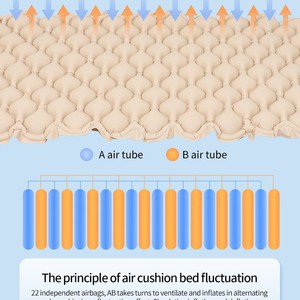 Spherical Air Mattress 230x100 Cm For Bedsores Prevention Home Care Bedridden Patients Medical <b>Pad</b> PVC Material - Product Image 3