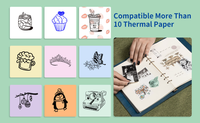 Imprimante sans fil Phomemo T02 imprimante photo de poche imprimante thermique Portable sans encre autocollants fabricant Mini pour la maison école bureau