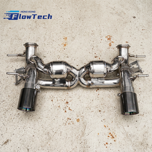 ระบบท่อไอเสียประสิทธิภาพสูงสำหรับมาเซราติ MC20 3.0T สแตนเลสสตีลแบบ Catback พร้อมท่อเก็บเสียงและวาล์ว - Product Image 6