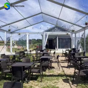Tente de réception de luxe pour l'extérieur, chapiteau de mariage classique et élégant, tente d'événement avec toit en PVC, pour 200, <span class=keywords><strong>300</strong></span> ou 500 personnes - Product Image 6