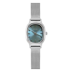 Reloj de color con esfera Ovalada para mujer BrightTones con correa de acero Juvenil y elegante - Product Image 4