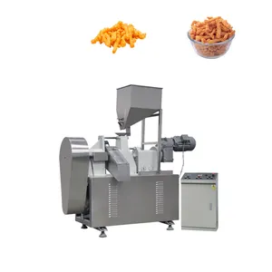 Koffiebrander Gebakken Nik Naks Cheetos Kurkure Making Machine Volledig Automatische