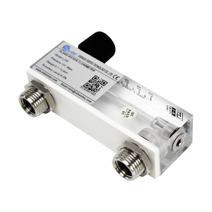 SENTEC LZM rotámetro acrílico Control de líquido regulador de oxígeno medidor de flujo médico panel de acero inoxidable medidor de flujo Acrílico - Product Image 3